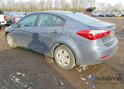 2016 Kia Forte Lx z USA, uszkodzony, nr VIN KNAFK4A62G5493754